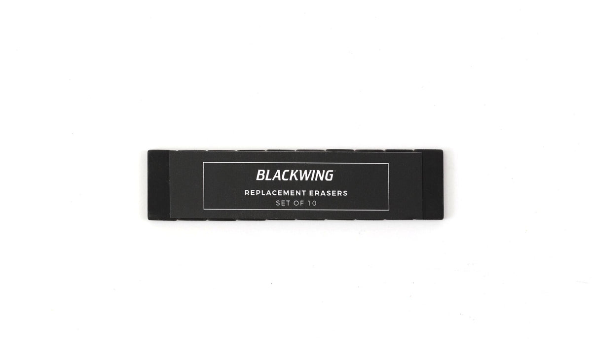 Blackwing 602 Replacement Erasers in Black