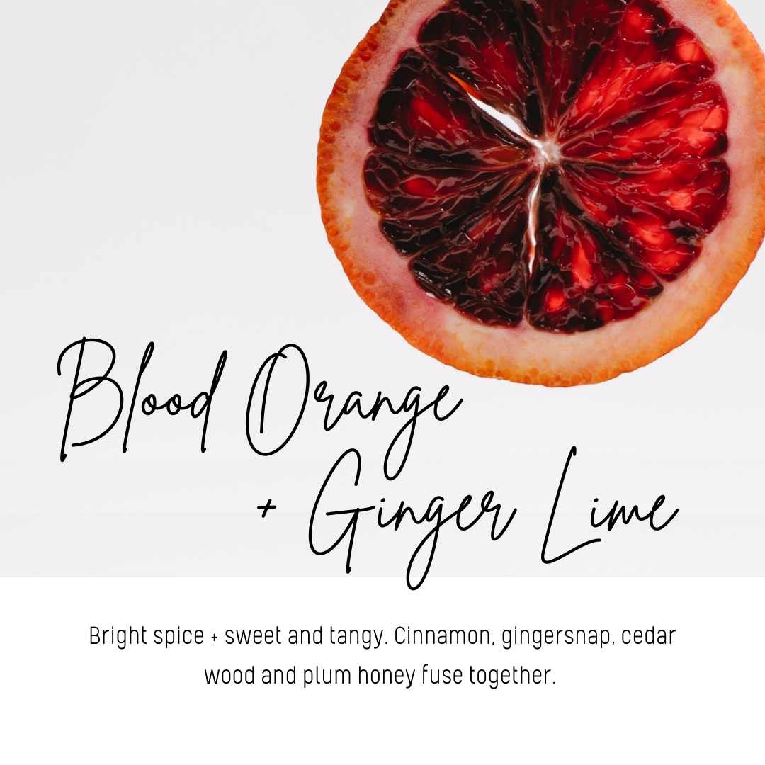 Blood Orange + Ginger Lime Candle