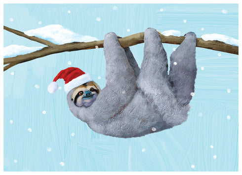 Sloth Christmas Boxed Cards
