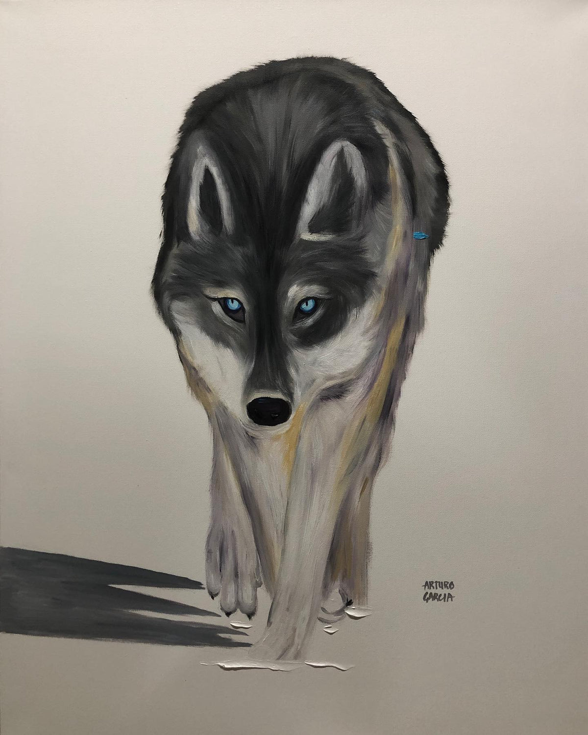 Lobo The Peace Within Giclée on Canvas