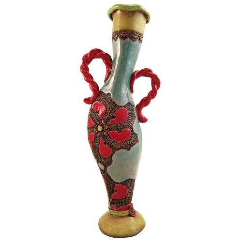 Betty's New Dress Stoneware Vase