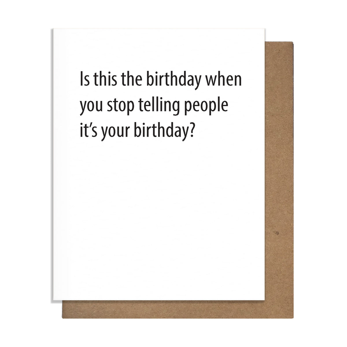 Hide Your Birthday Card