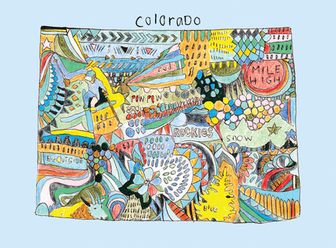Colorado Doodle Card