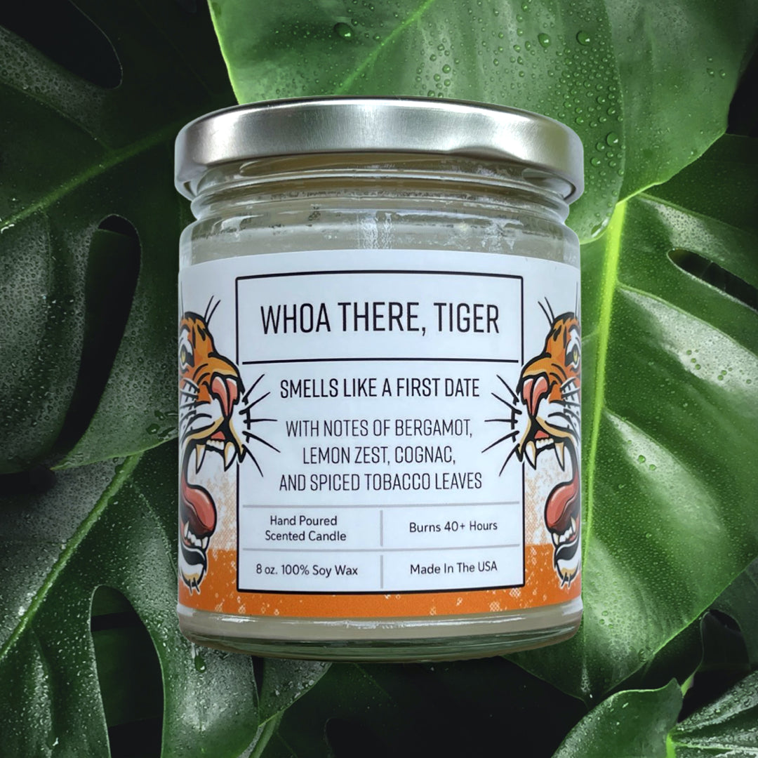 Whoa There Tiger Soy Wax Candle