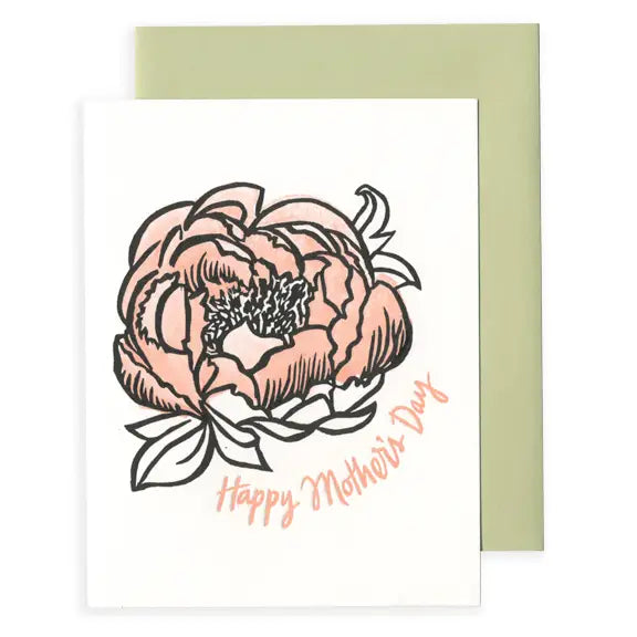 Mother's Day Peony Card