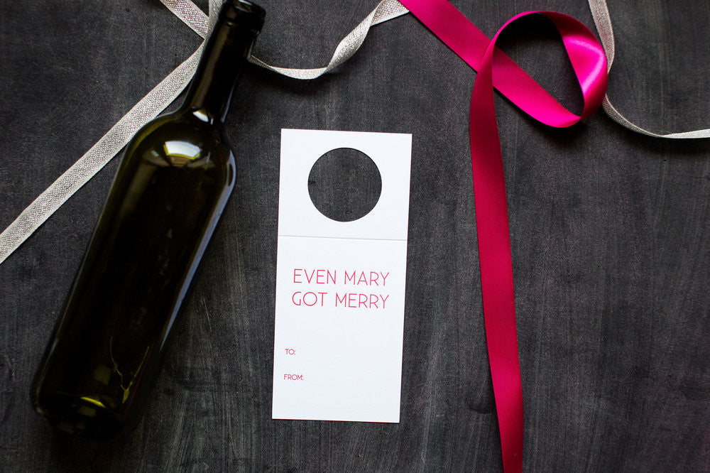 Holiday Wine & Spirit Tags