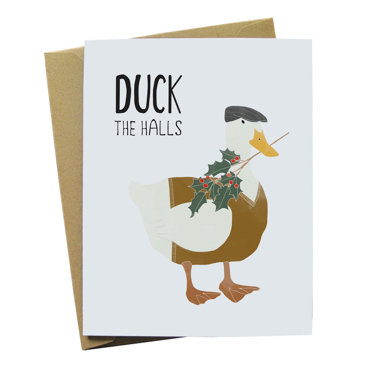 Duck the Halls Christmas Card