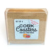 Cork Coasters :: Set of 4