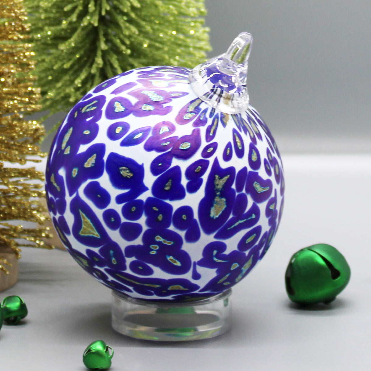 Dapple Blown Glass Ornaments :: Multiple Colors