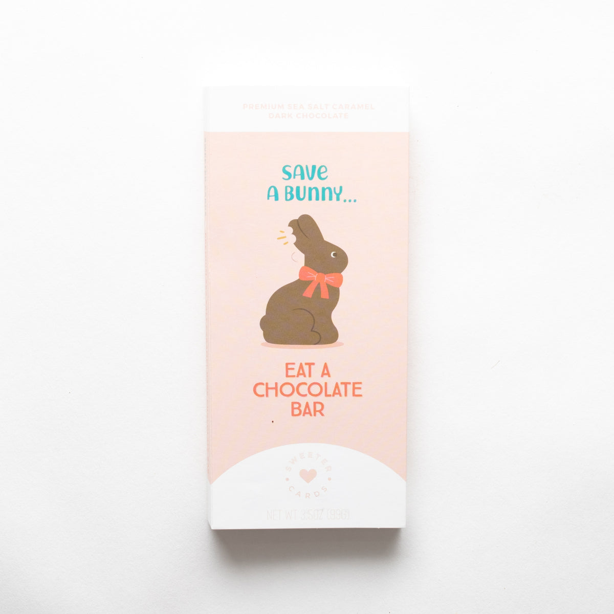 Easter Bunny Card + Chocolate Bar