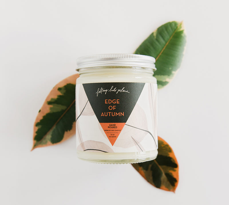 Fall Soy Candle from Falling into Place