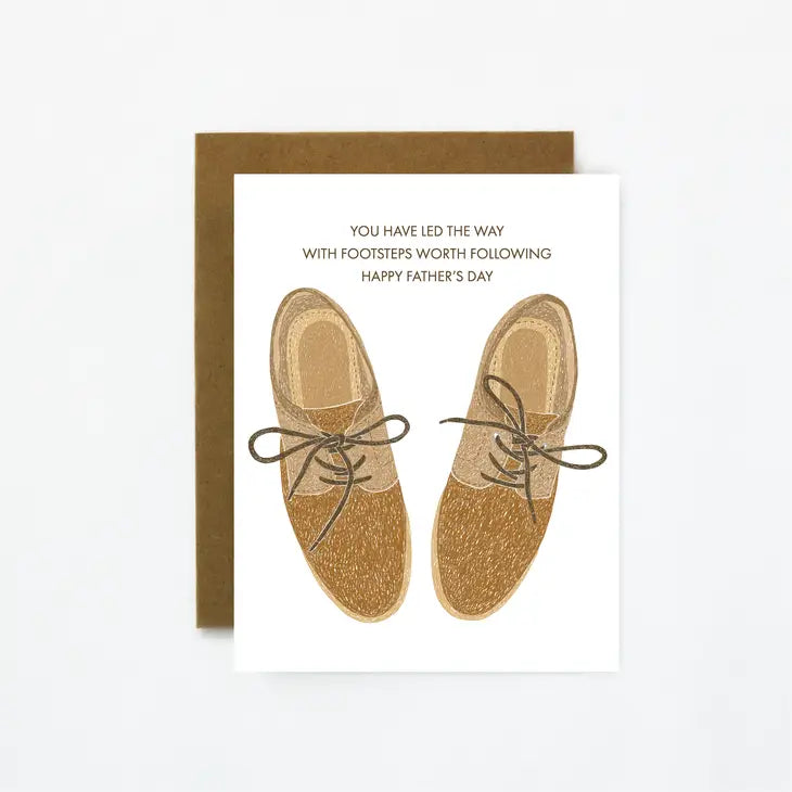 Father's Footsteps Card
