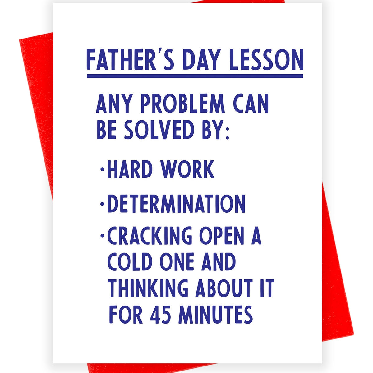 Father's Day Lesson Card