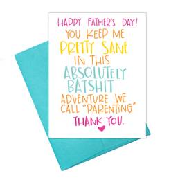 Father's Day Batshit Card