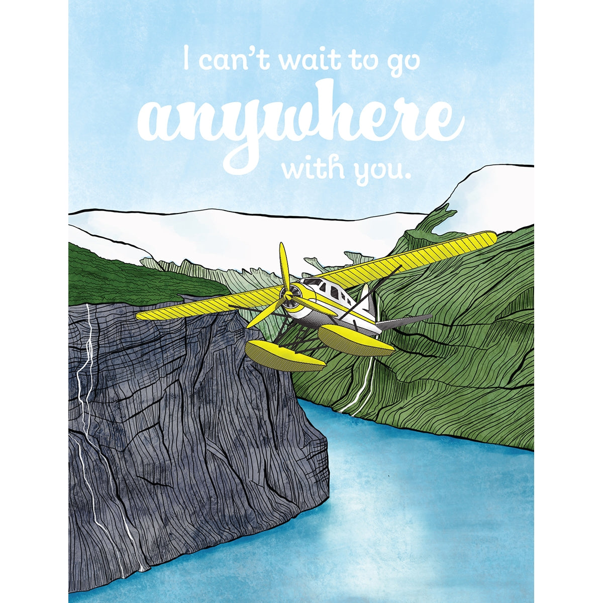 Go Anywhere Anniversary Card