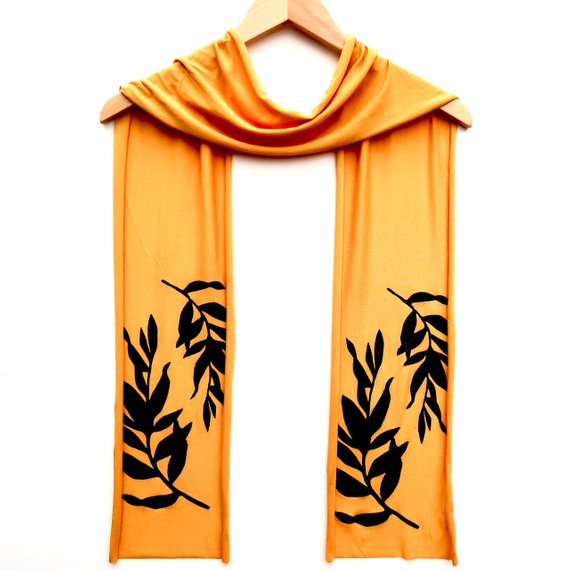 Fall & Winter Botanicals Skinny Scarf Collection