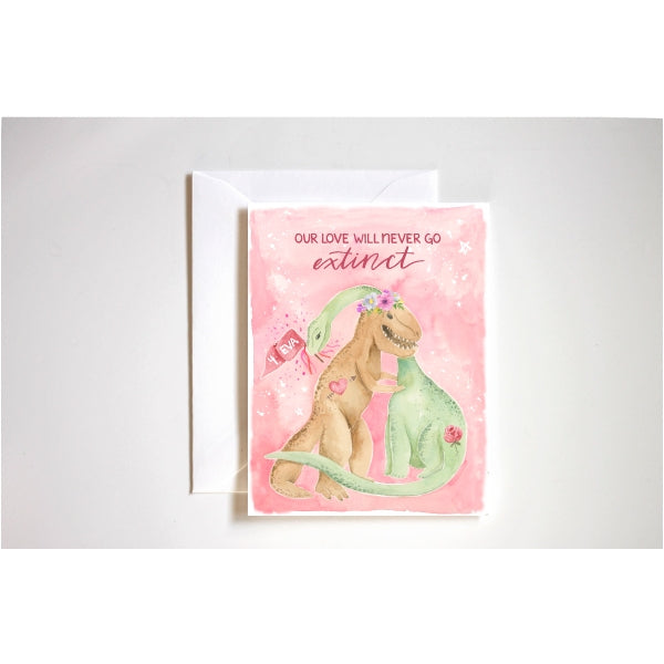 Love Will Never Go Extinct Greeting Card