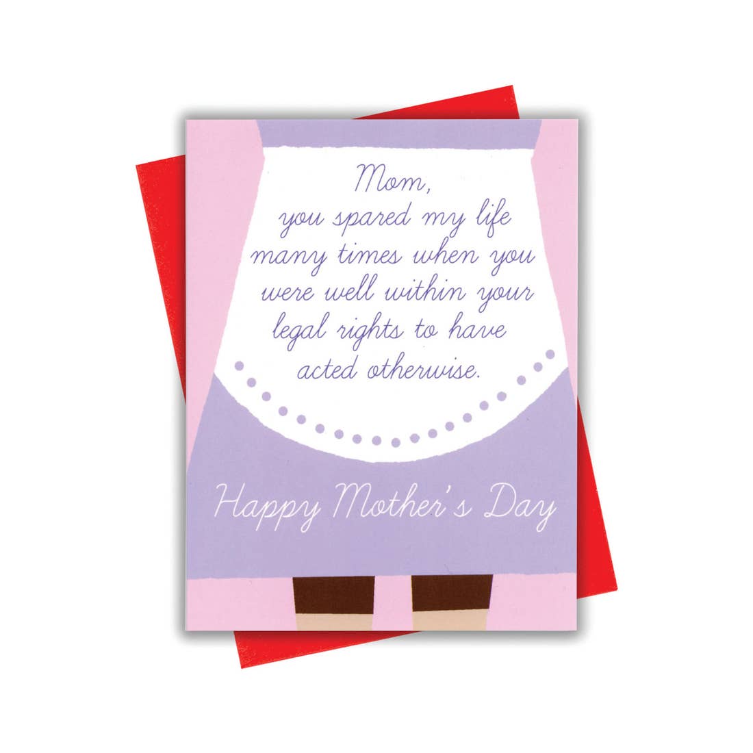 Happy Mother's Day Apron Card