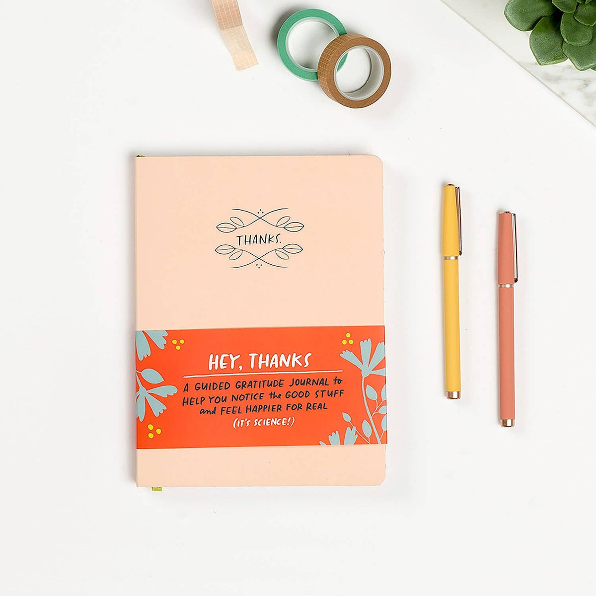 Hey Thanks: A Guided Gratitude Journal