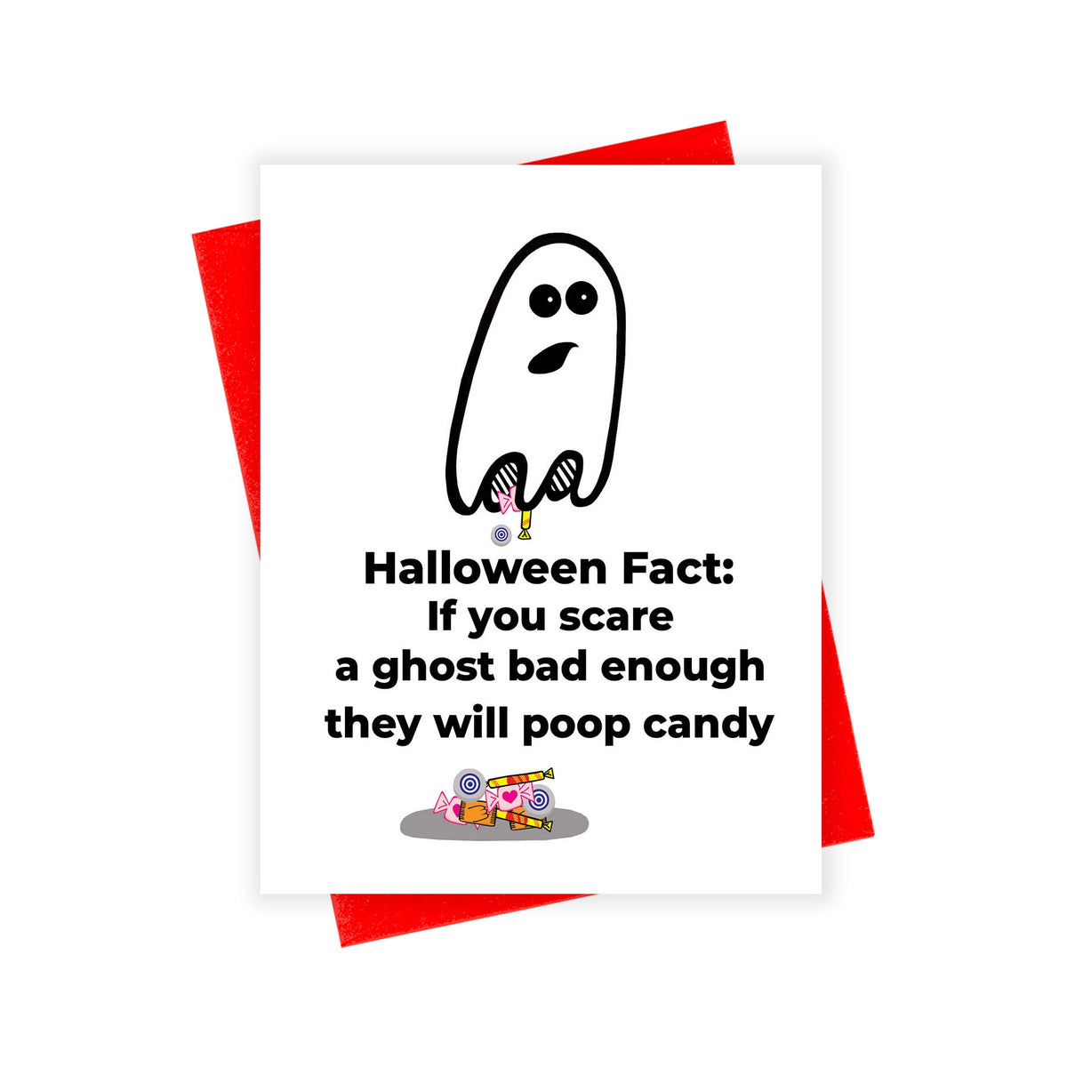 Ghost Poop Card