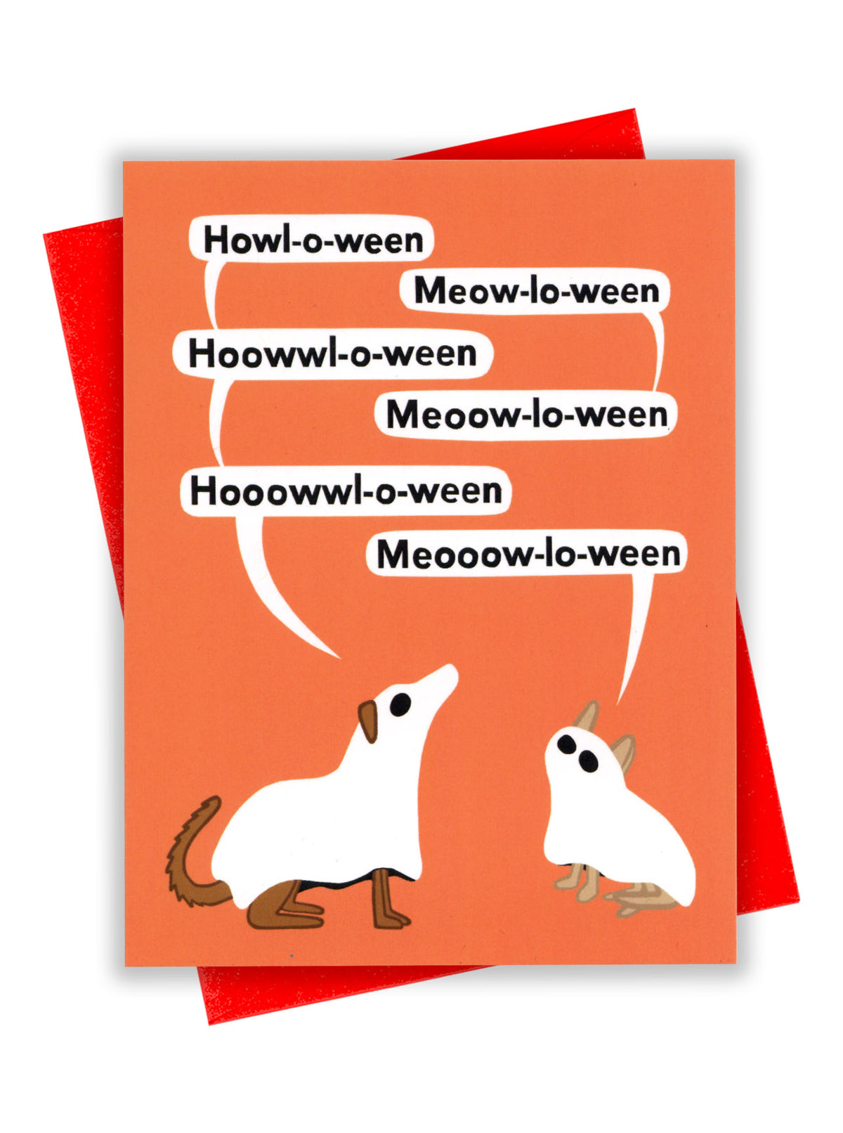 Howl-O-Ween Card