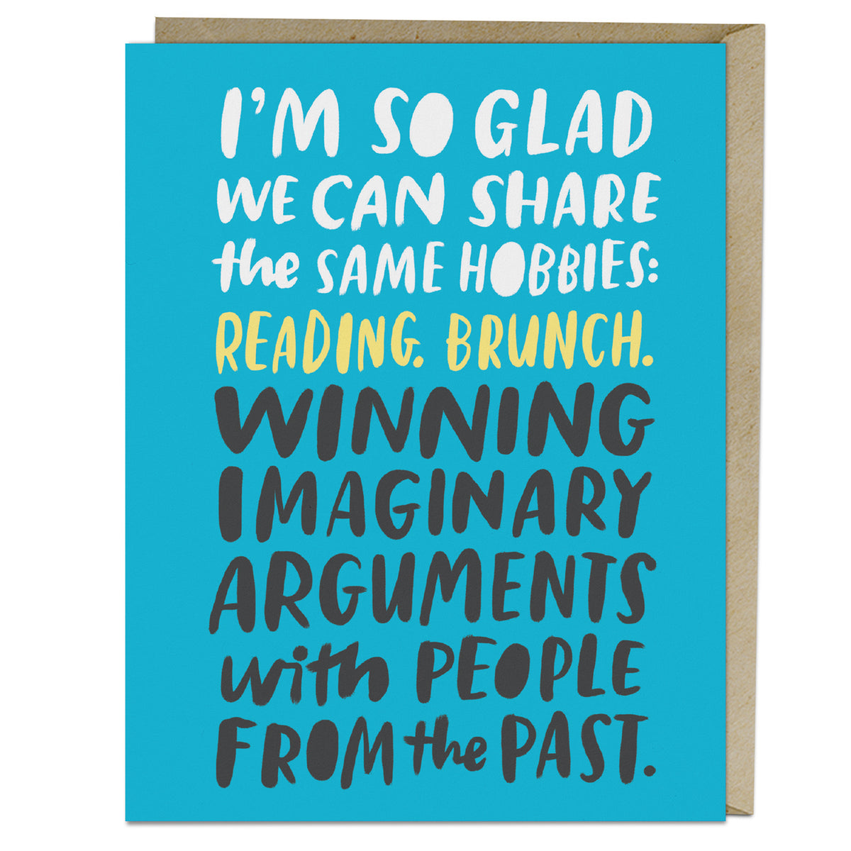 Imaginary Arguments from the Past Card 