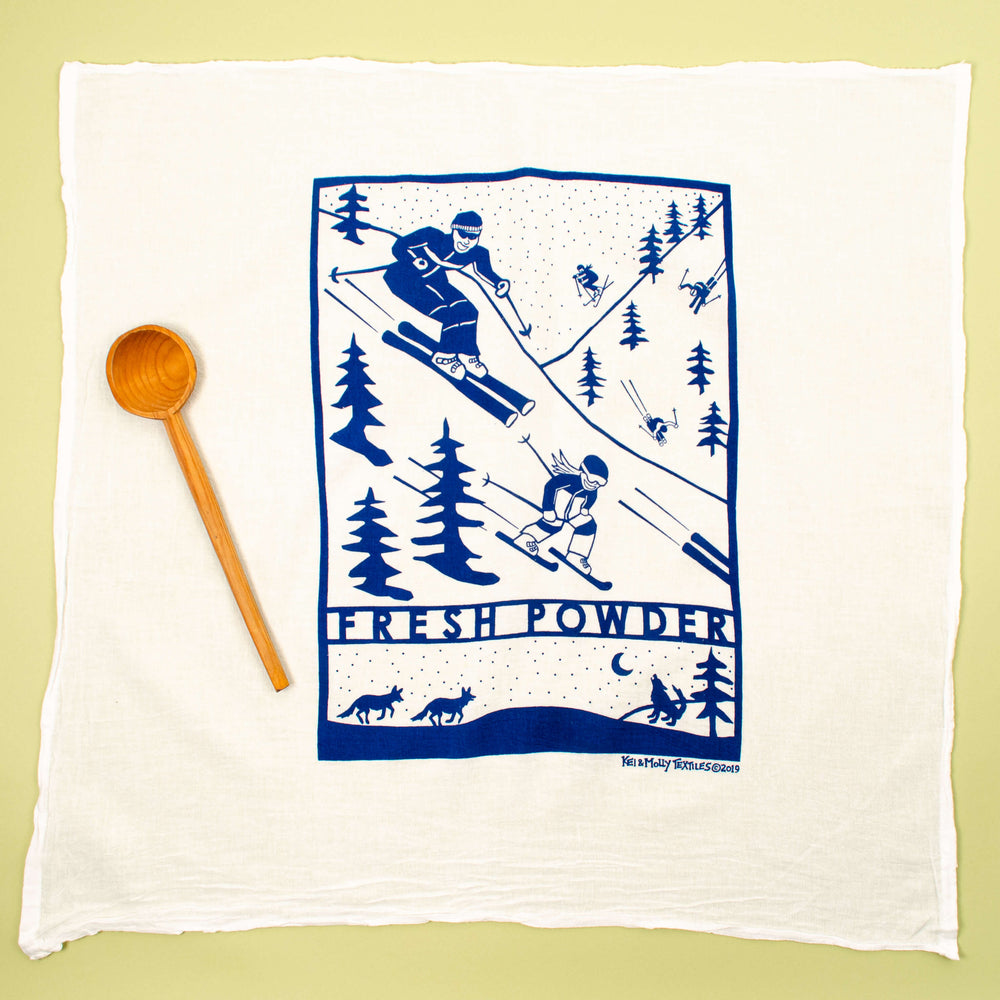 Fresh Powder Flour Sack Dish Towel