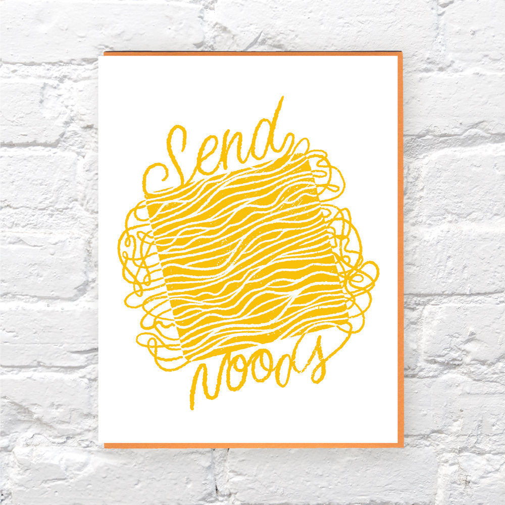 Send Noods Ramen Pun Card