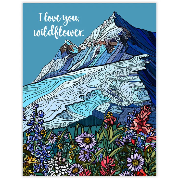 Wildflower Love Card
