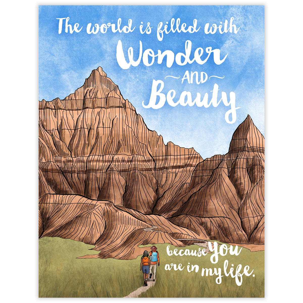 Wonder and Beauty Card