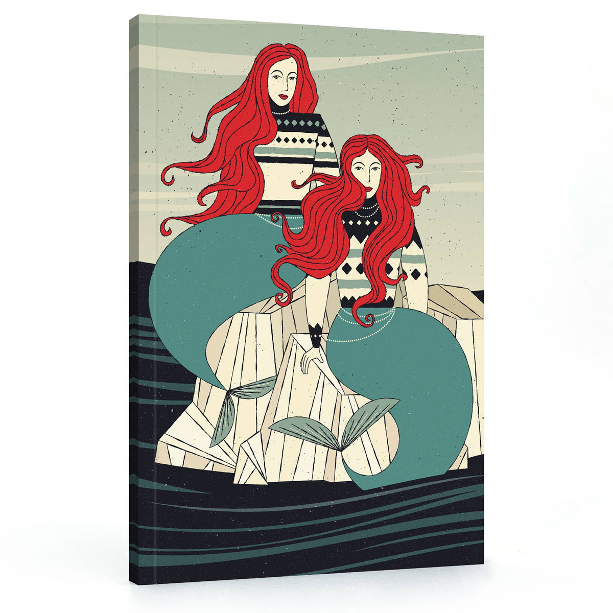 Mermaids Softcover Notebook