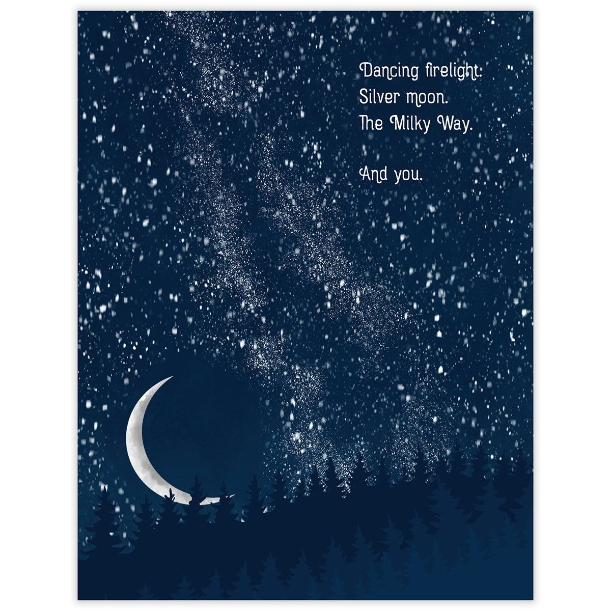 Milky Way Anniversary Card
