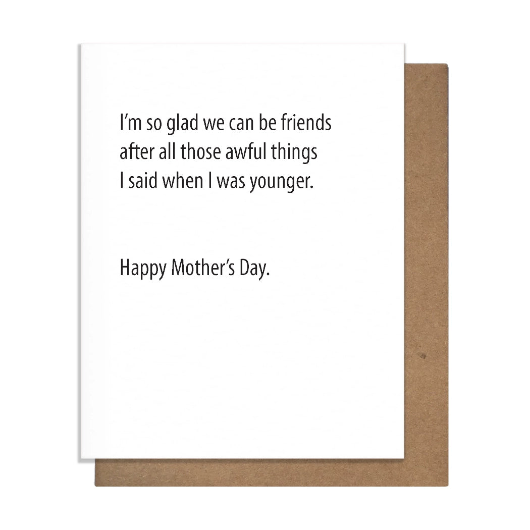 Mom Friends Mother's Day Card