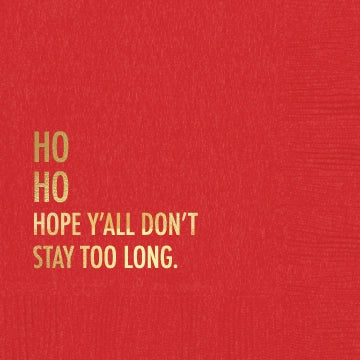 Don't Stay Holiday Cocktail Napkin