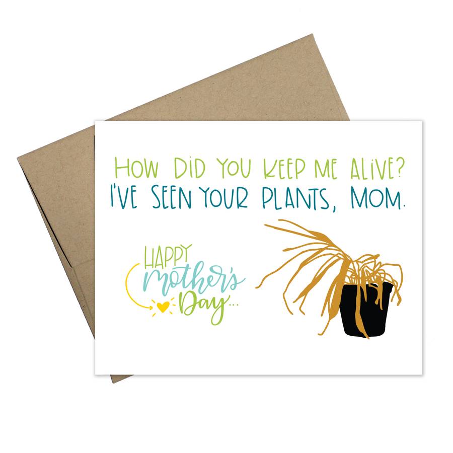 Mother's Day Plant Card