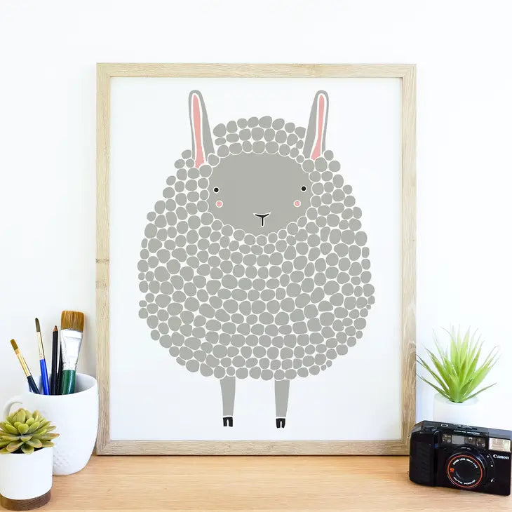 Dark Grey Sheep :: Art Print
