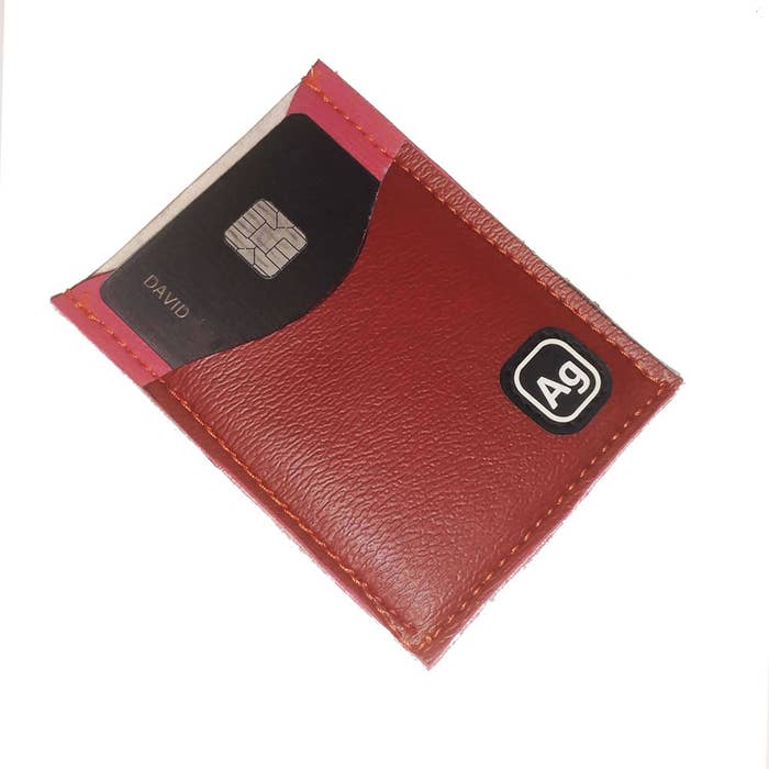 Red VInyl Wallet