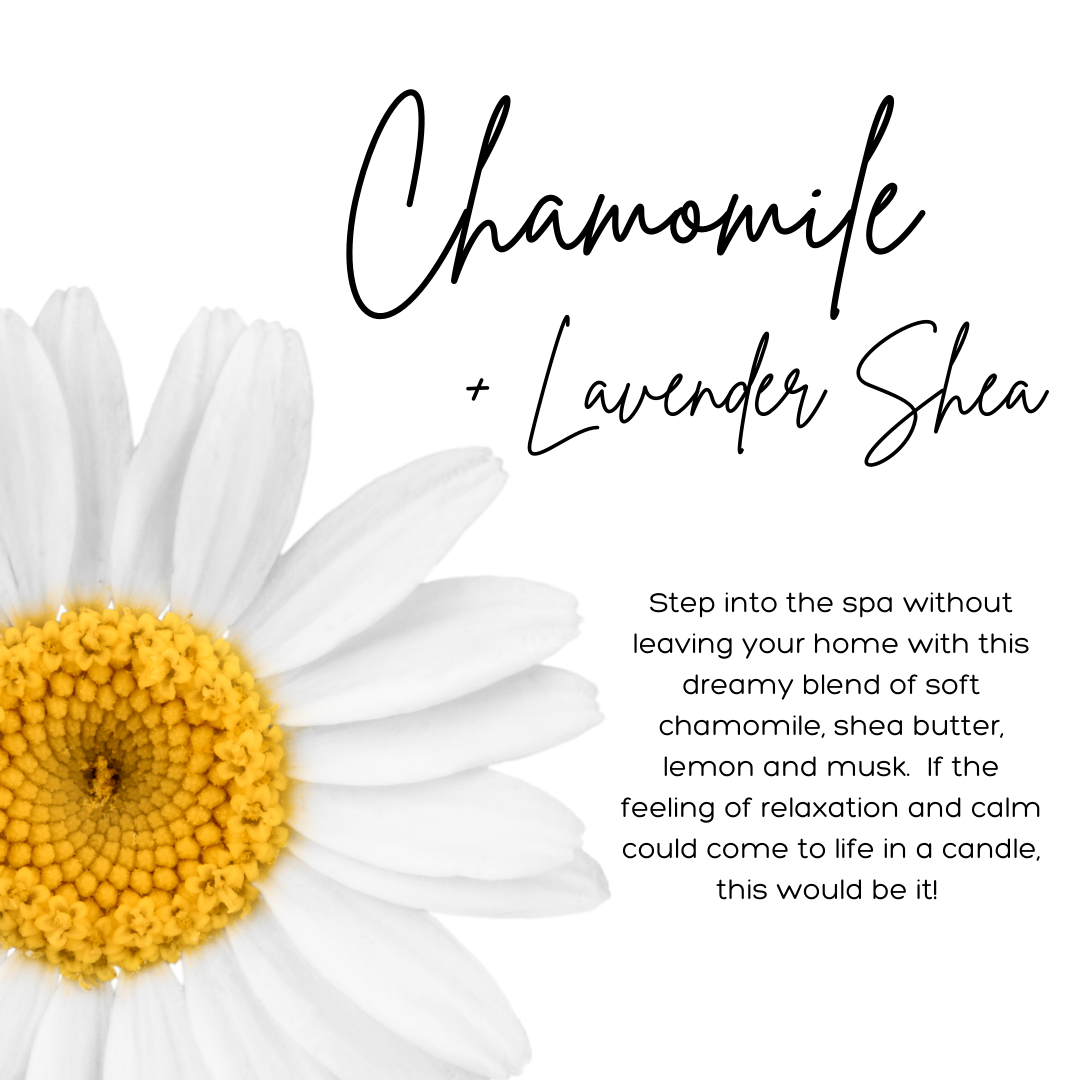 Chamomile + Lavender Shea Candle