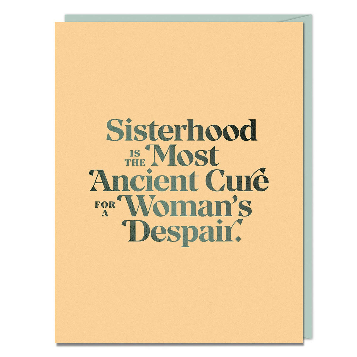 Sisterhood Elizabeth Gilbert Card