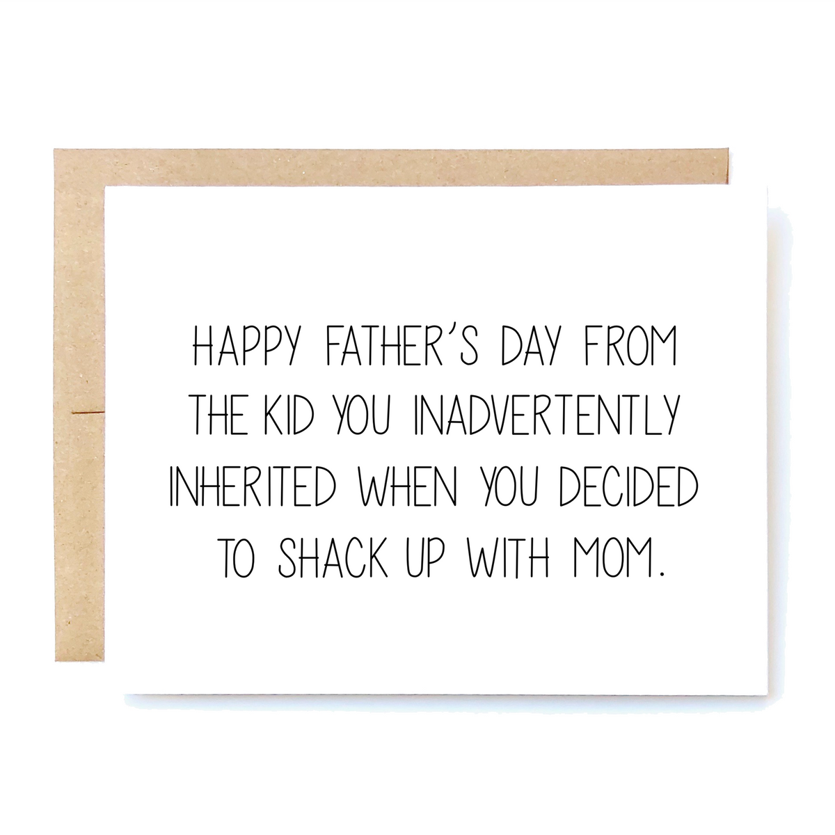 Funny Stepdad Father's Day Card