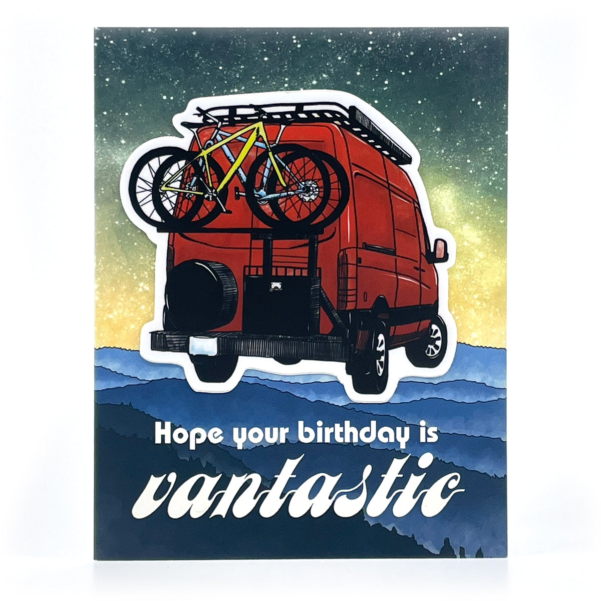 Vantastic Sticker Card