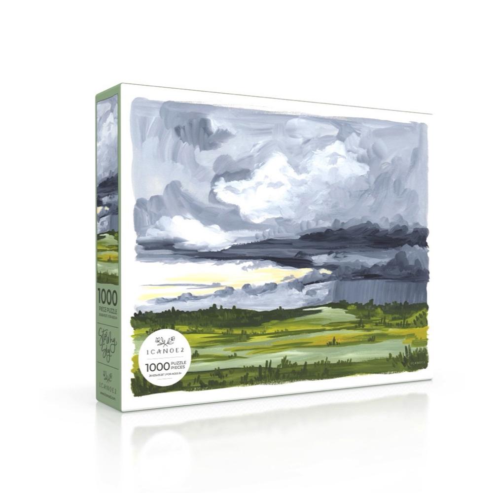 Stormy Sky Illustrated Puzzle in BOx