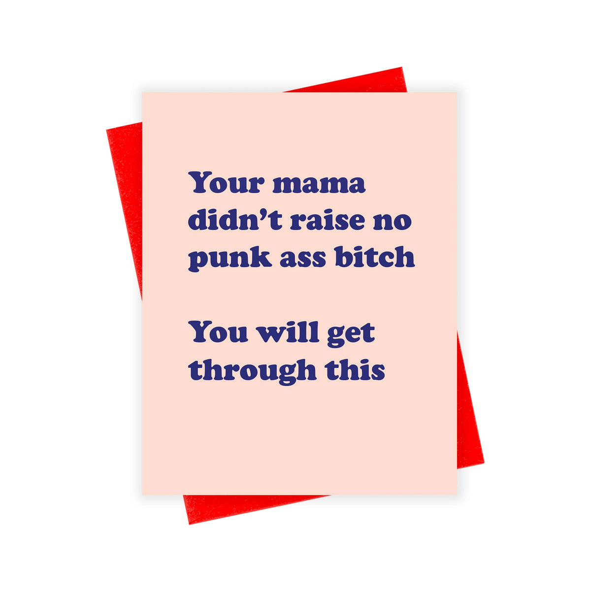 Punk Ass Bitch Card