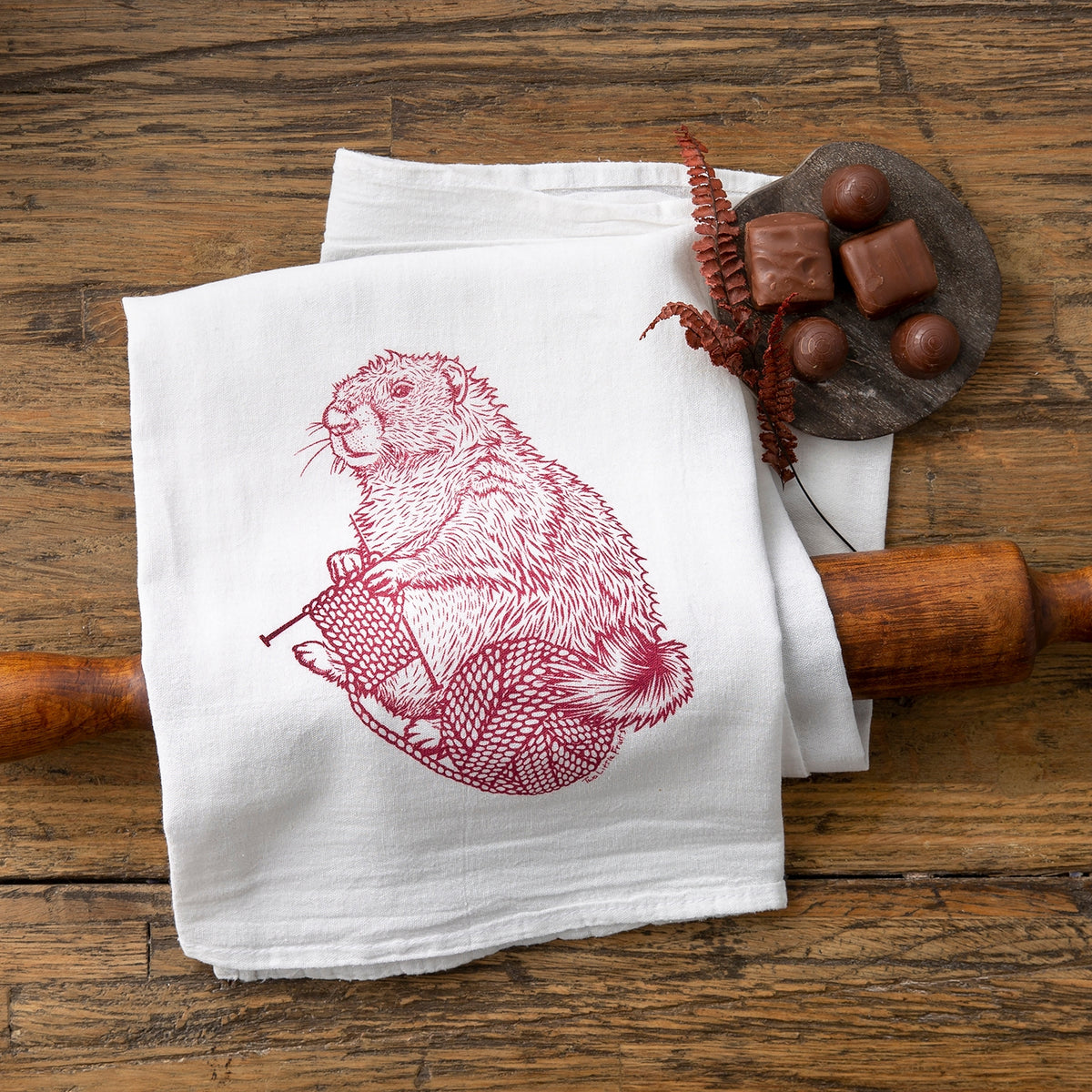Tea Towels :: Assorted Two Little Fruit Artwork Styles