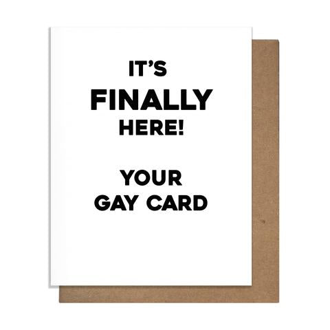 Your Gay Card