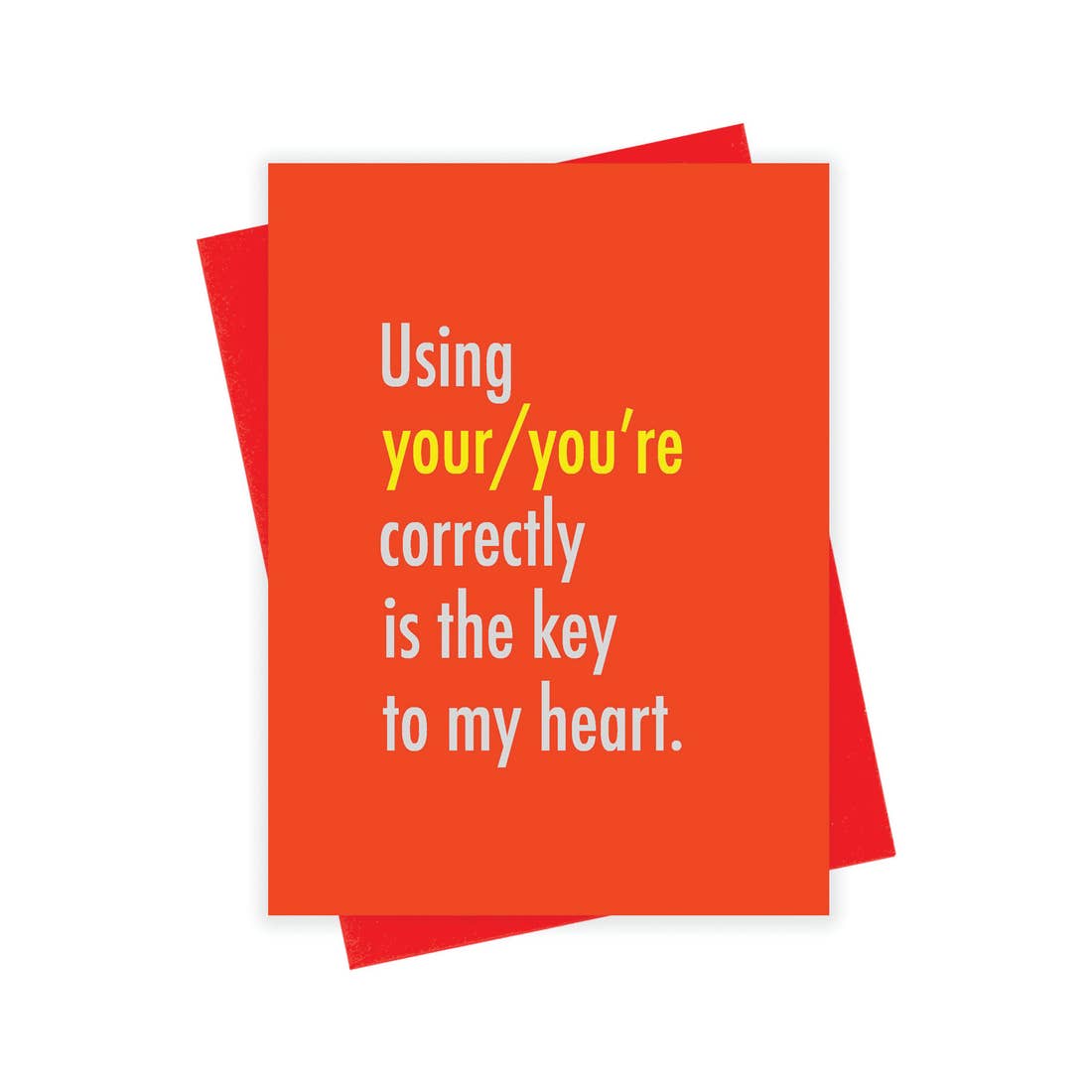 Your You're Correctly Card