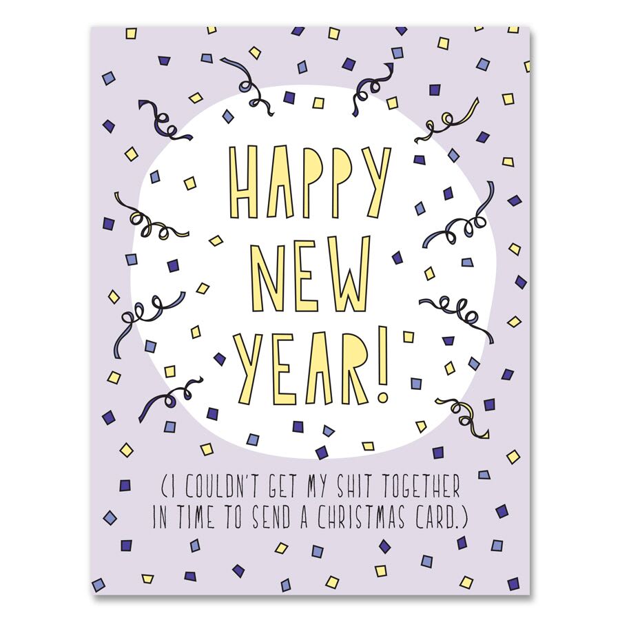 Happy New Year Funny Card