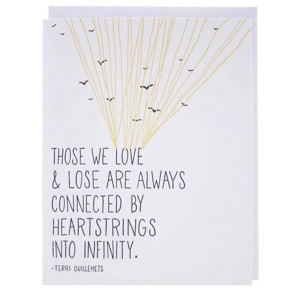 Heartstrings Quote | Greeting Card Heartstrings Quote | Greeting Card