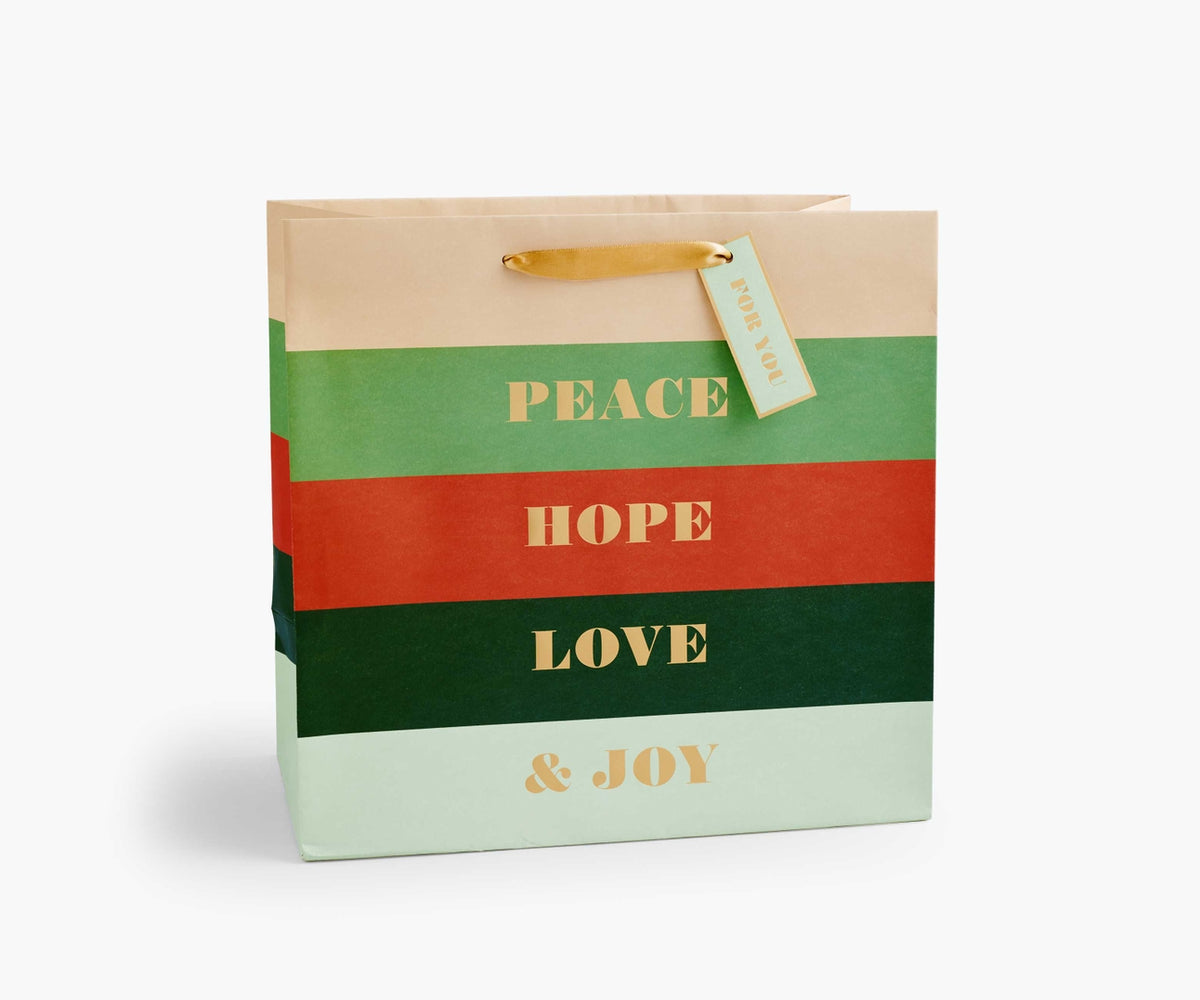 Peace & Joy Gift Bag :: Multiple Sizes