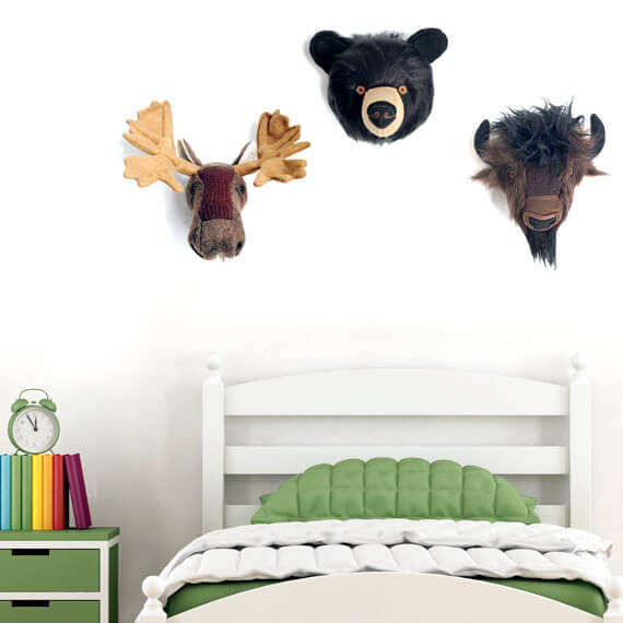 Kids Room with Plush Taxidermy